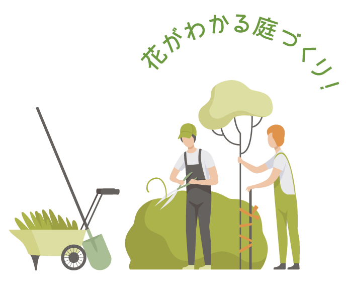 ガーデンコースイラスト
